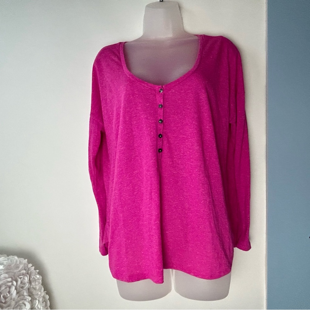 Victoria's Secret Pink Pajamas Top Medium